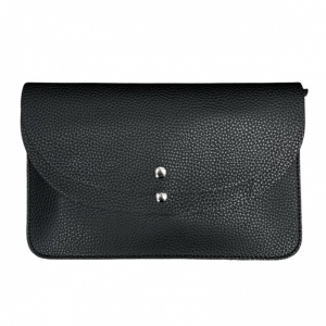Envelope Clutch Bag - Black
